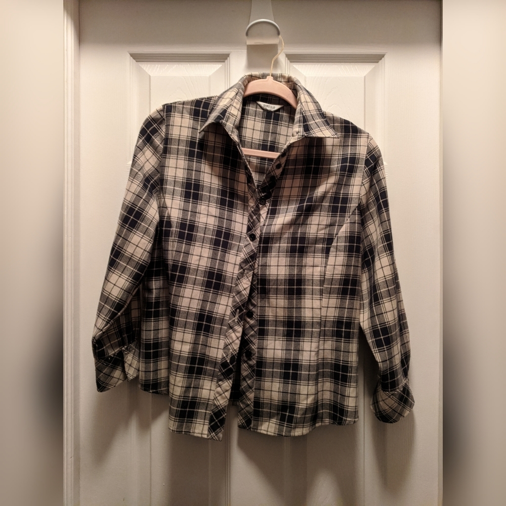 NWOT Apsra Flannel Shirt (Made in Japan)